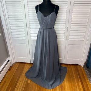 SORELLA VITA | Charcoal Gray Formal Dress | Size 10